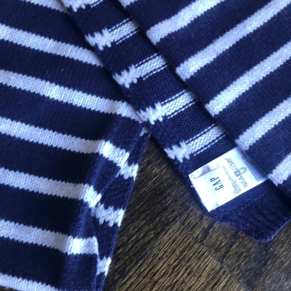 GAP NWOT navy and white scarf - Picture 3 of 6